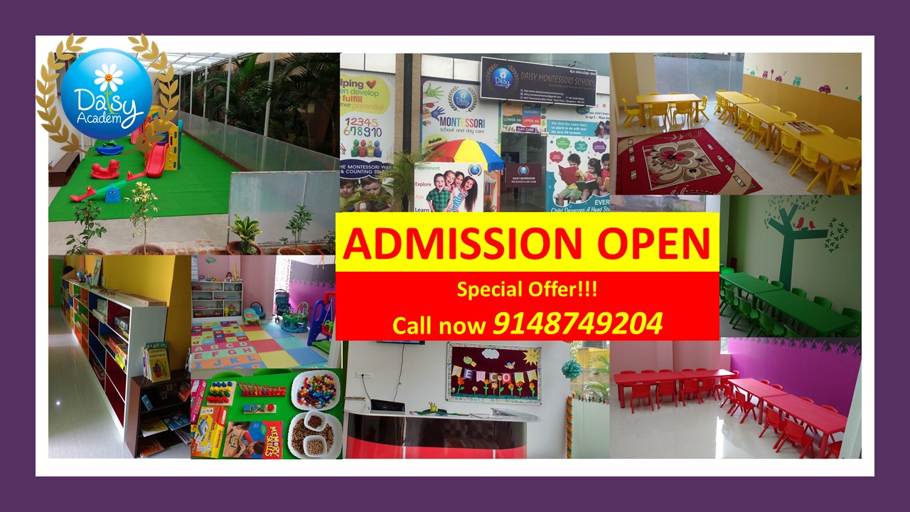 Admission Open Best Montessori Preschool Daycare